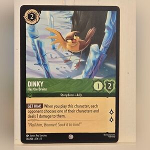 Dinky Bird Has the Brains 78/204 Disney Lorcana Chapter 11 Winterspell TCG Card